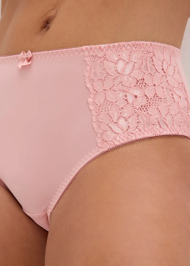 Maxislip met fijn kant (set van 2) • 2 x antiek roze • product-page.page-title-suffix