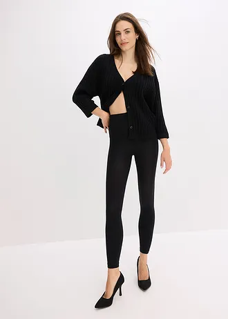 Thermo harisnya-legging 140den • fekete • bonprix áruház