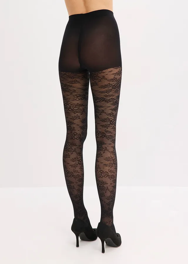 Panty 70 den van kant • zwart • product-page.page-title-suffix