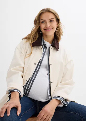 Těhotenské džíny s organickou bavlnou, Skinny • tmavě modrý denim • bonprix obchod