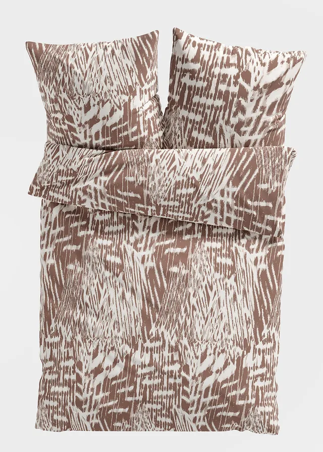 Posteľná bielizeň so štruktúrovanou potlačou