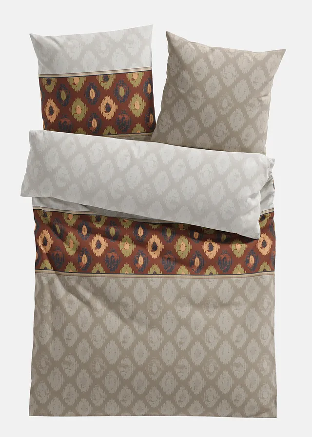 Lenjerie de pat cu design etno