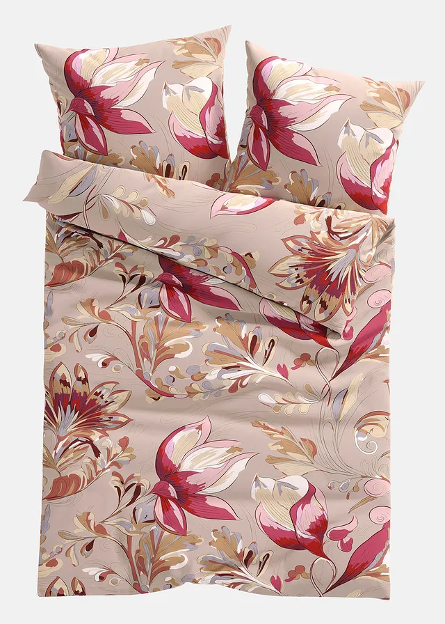Lenjerie de pat cu design floral