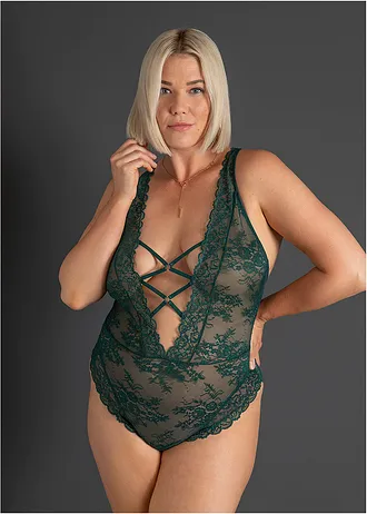 Body ouvert, barva: smaragdová