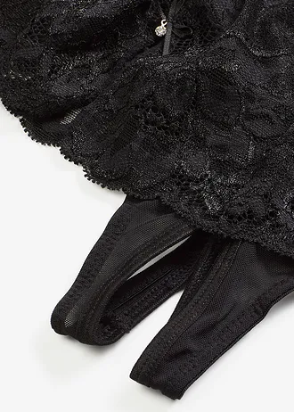 Shorty string ouvert • noir • Boutique bonprix