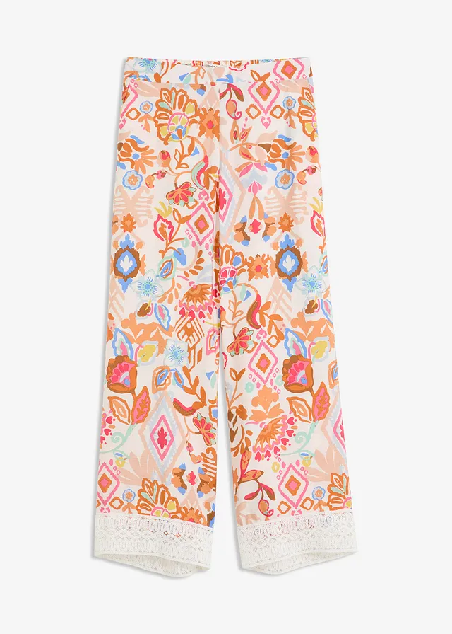 Broek met kant