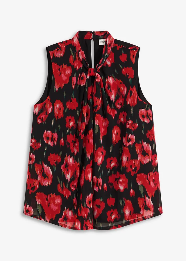 Blúzkový top s potlačou