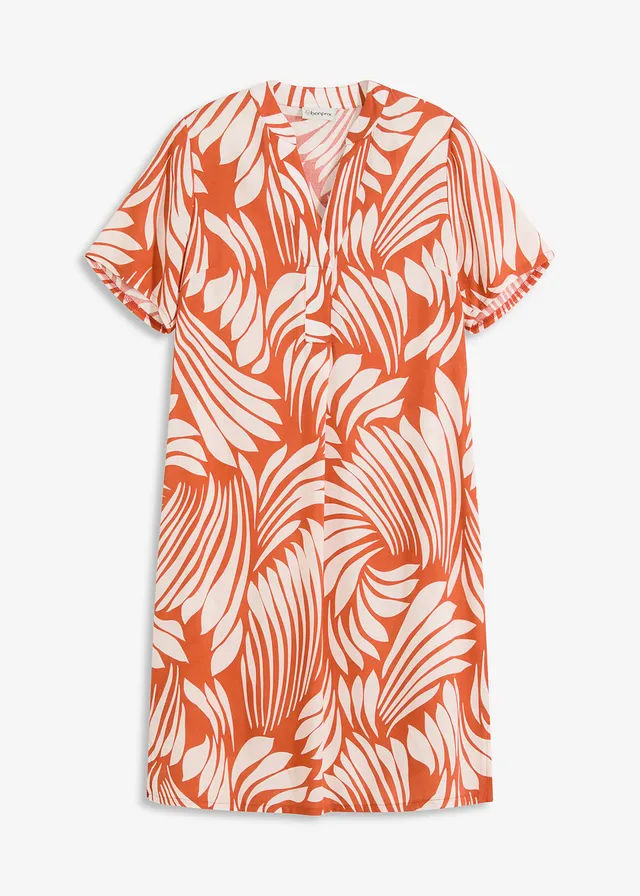 Rochie tip tunică din viscoză fluidă