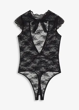 Stringbody ouvert • zwart • bonprix online shop