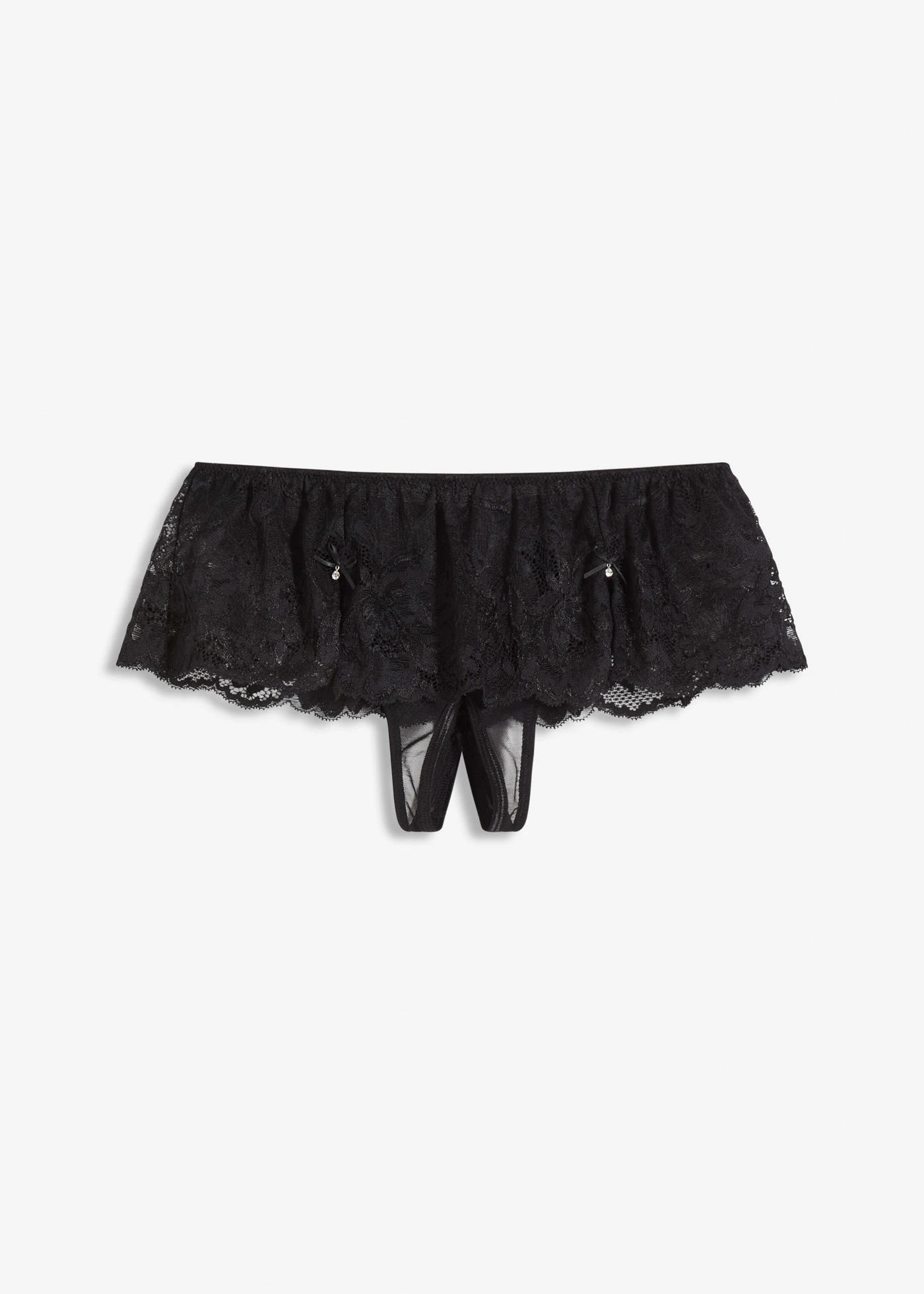 Shorty string ouvert • noir • Boutique bonprix