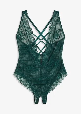 Body ouvert, barva: smaragdová