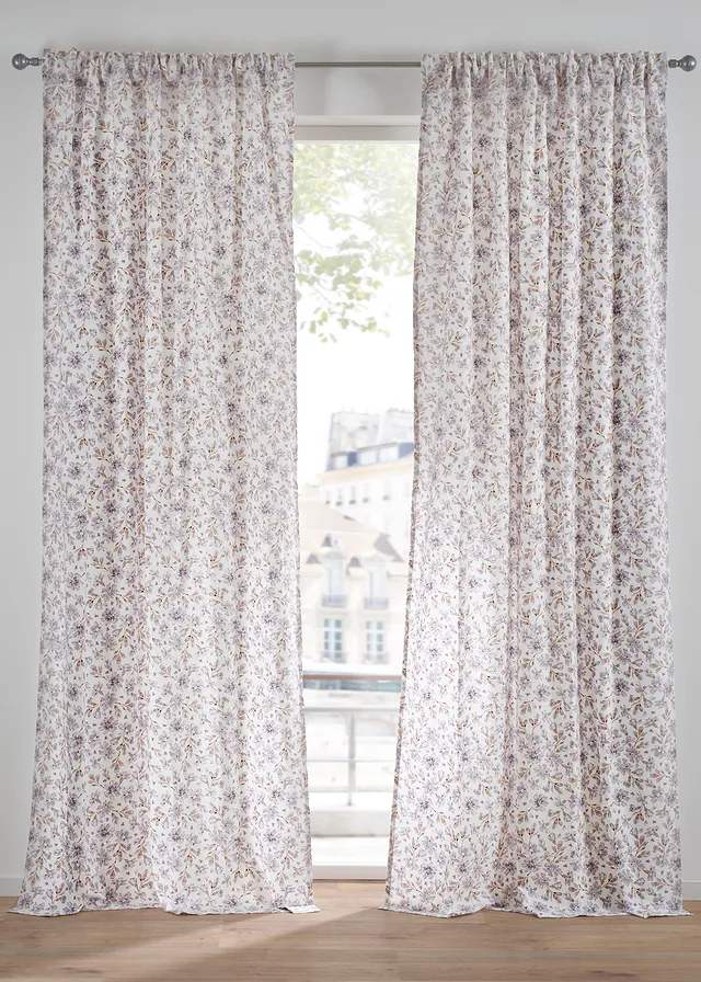 Draperie din bumbac organic (1 buc.)