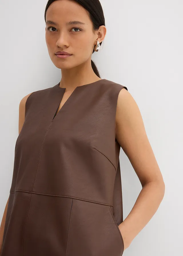 Robe enduite • marron • product-page.page-title-suffix