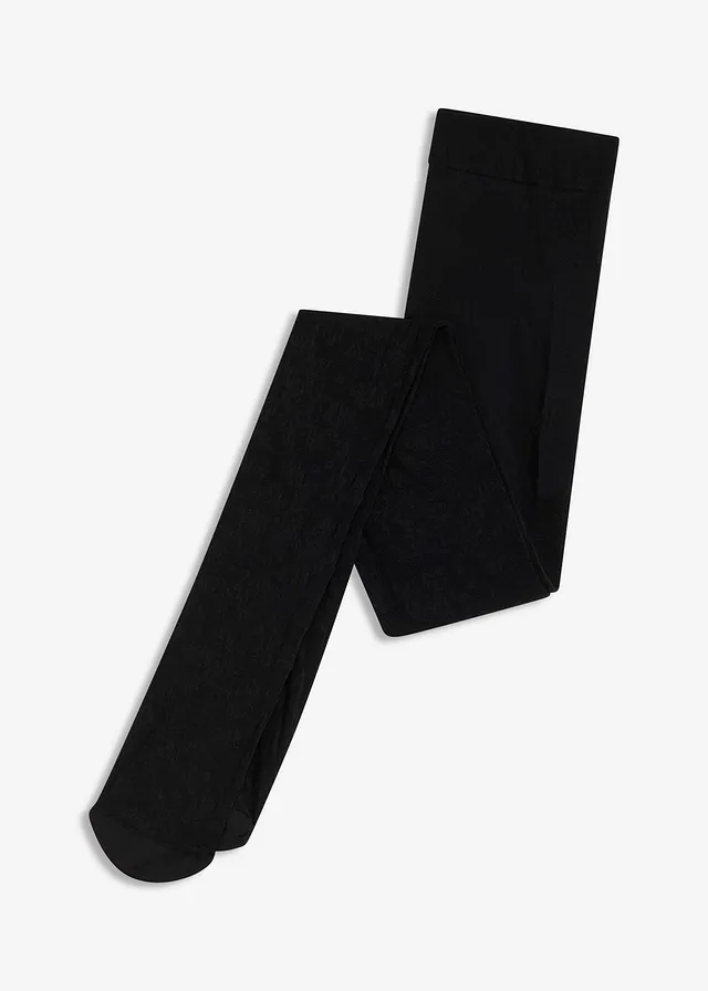 Collant 70den en dentelle, Couleur: noir
