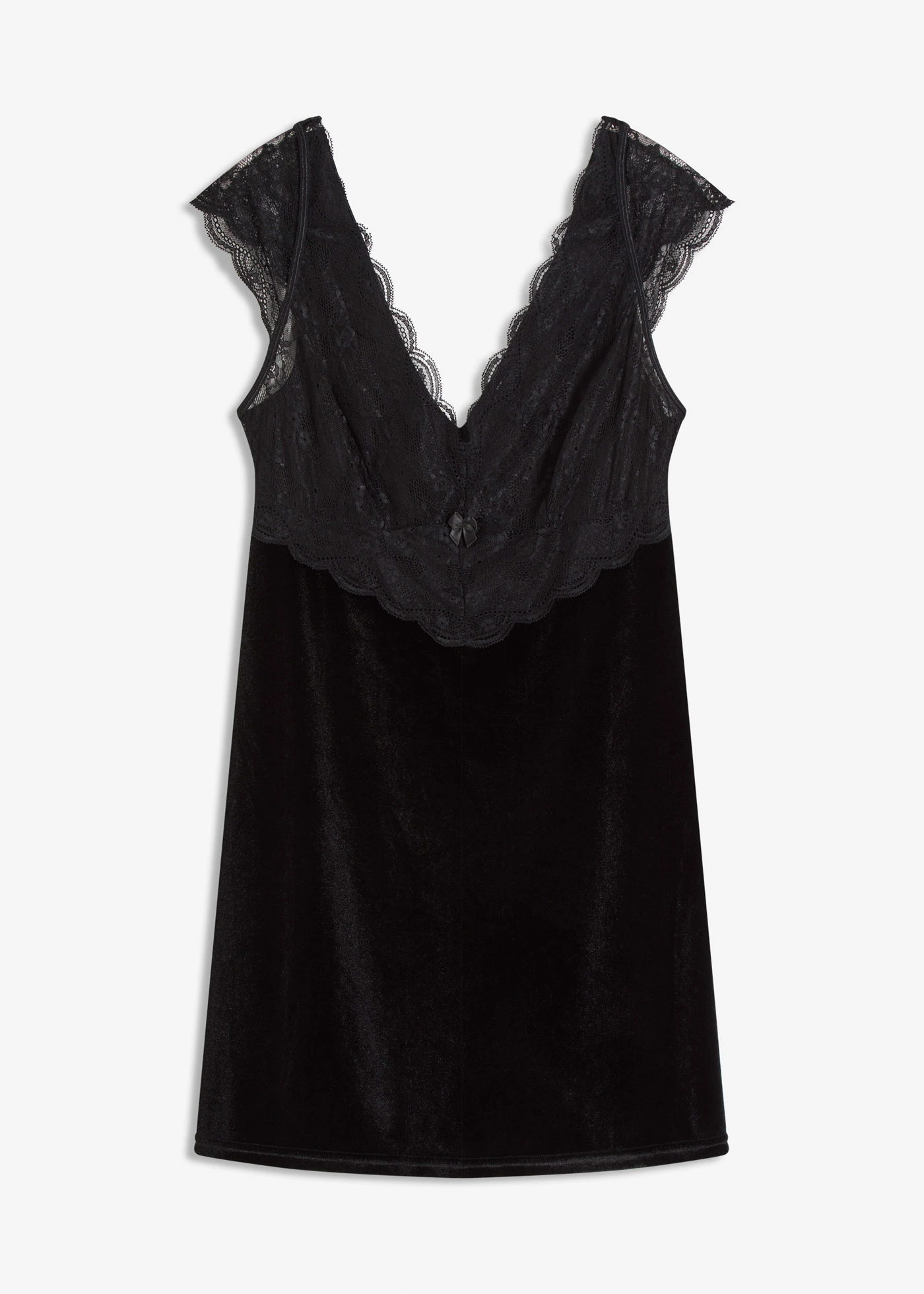 Sametové šaty • černá • bonprix obchod