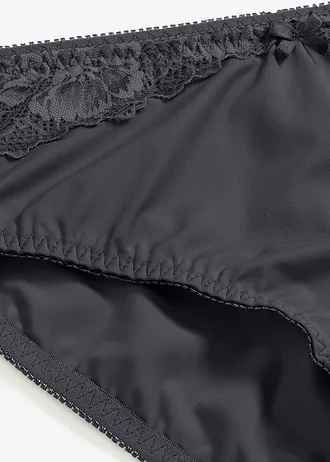 Maxikalhotky s jemnou krajkou • břidlicově šedá • bonprix obchod