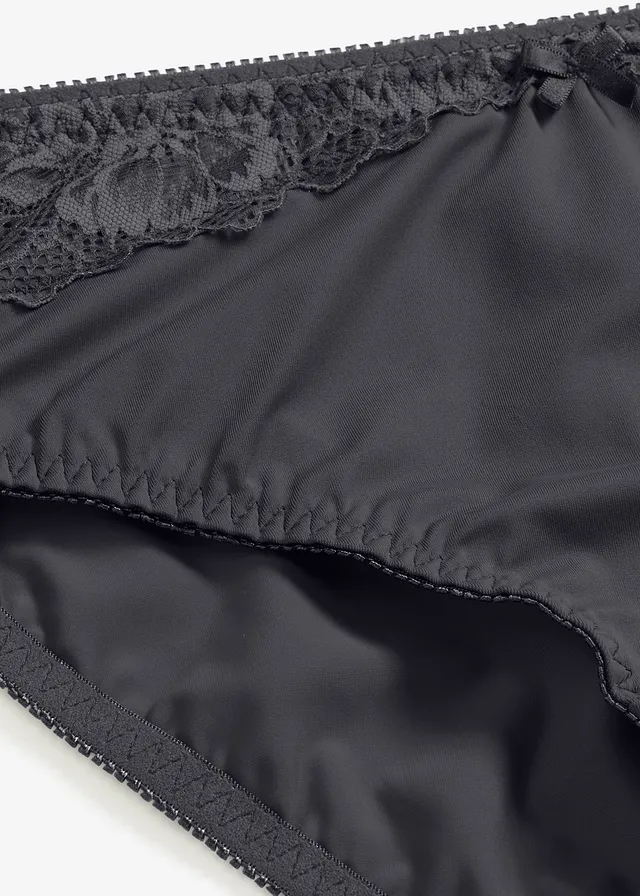 Slip Maxi avec dentelle • gris ardoise • product-page.page-title-suffix