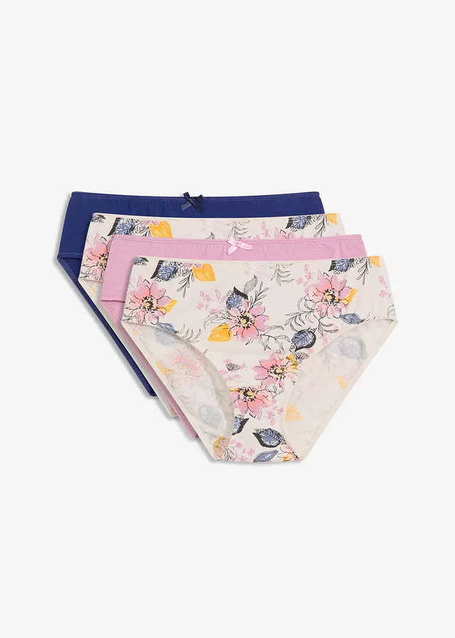 Chilot maxi cu bumbac organic (set/4 buc.)