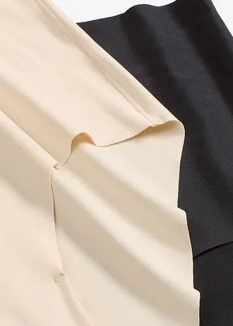 Hipster van microvezel (set  van 4) • zwart+poudre • bonprix online shop