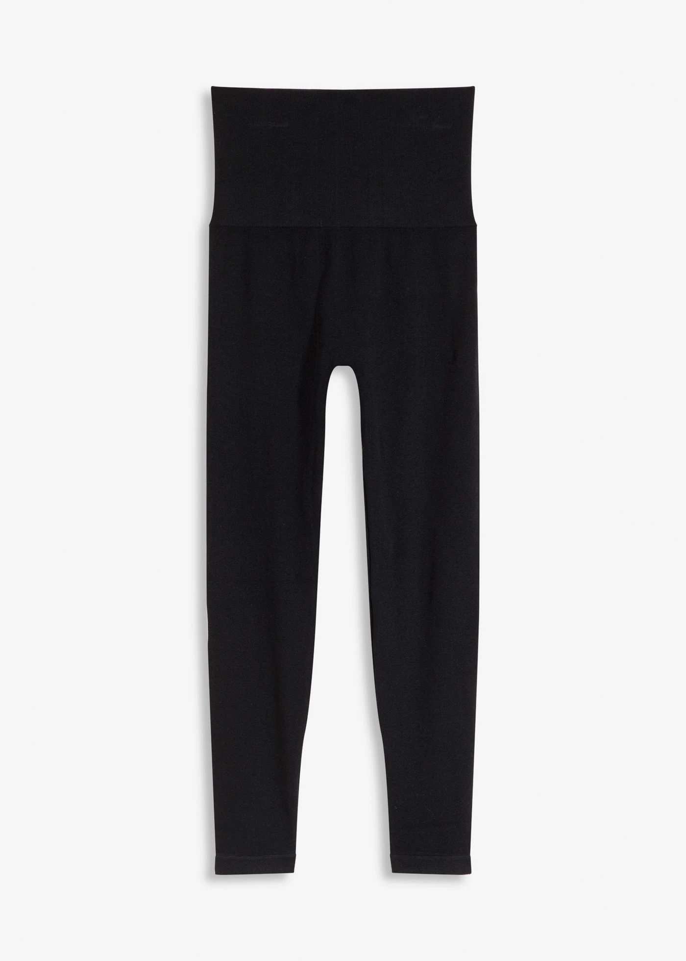 Bezszwowe legginsy rajstopowe • czarny • sklep bonprix