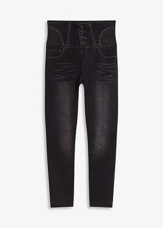 Legging sculptant effet jean • noir imitation jean • Boutique bonprix