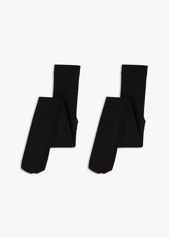 Dresuri termoizolante cu fleece moale, 140 DEN (set/ 2 buc.)