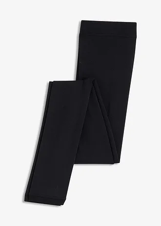 Termo legíny, mäkký flís, 140 den • čierna • obchod bonprix
