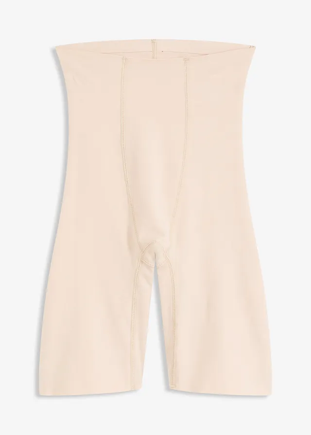 Onzichtbare licht corrigerende biker short met katoen • krijtbeige • bonprix online shop
