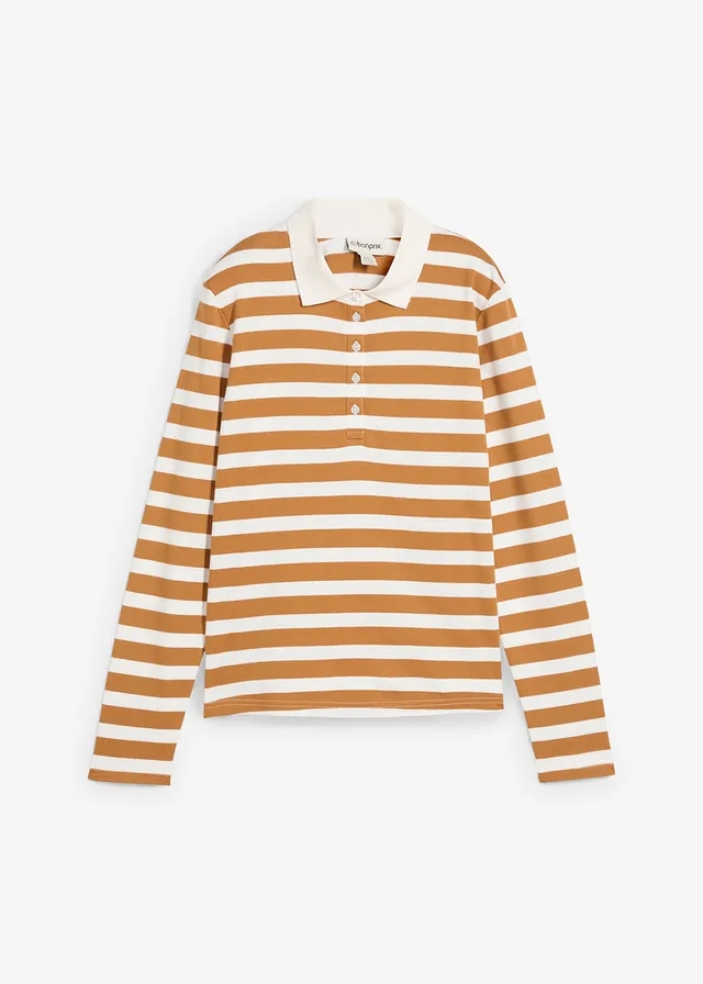 Bluză polo din bumbac organic gros