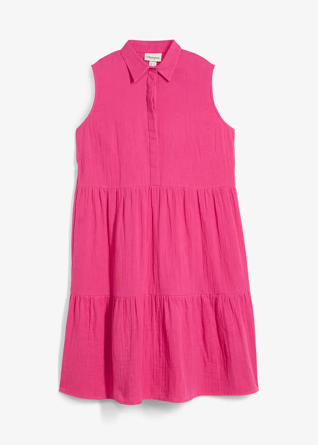 Robe-tunique légère en gaze de coton