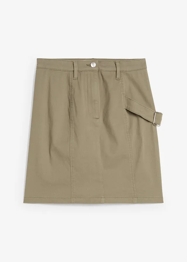 Cargo rok, Kleur: olijfgroen