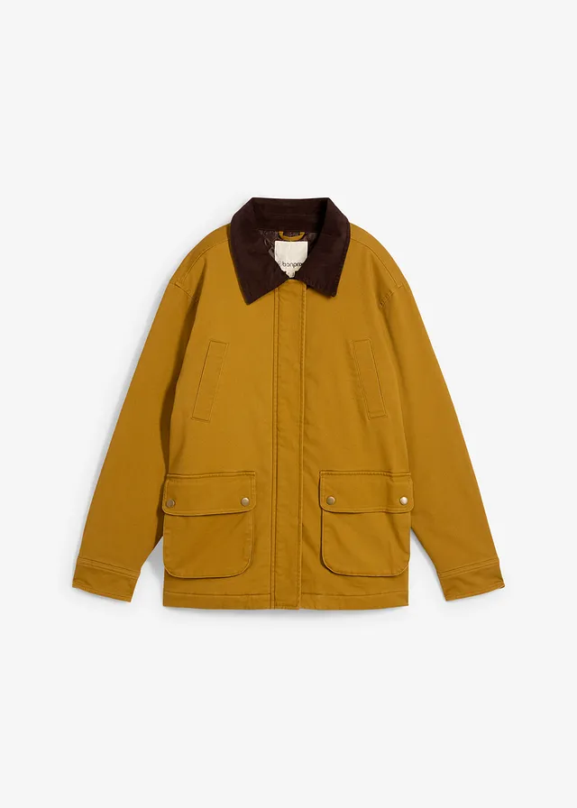 Parka oversize, Couleur: mordoré-marron foncé