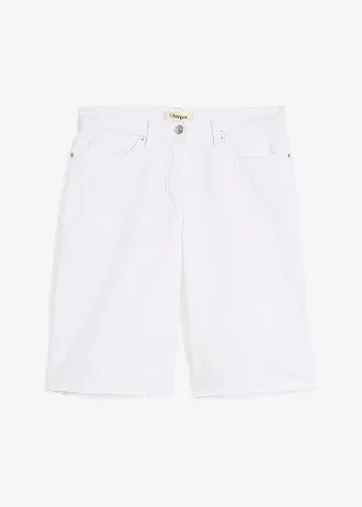 Bermudy s nezačištěným okrajem