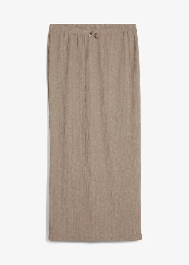 Fustă maxi din crep vaporos