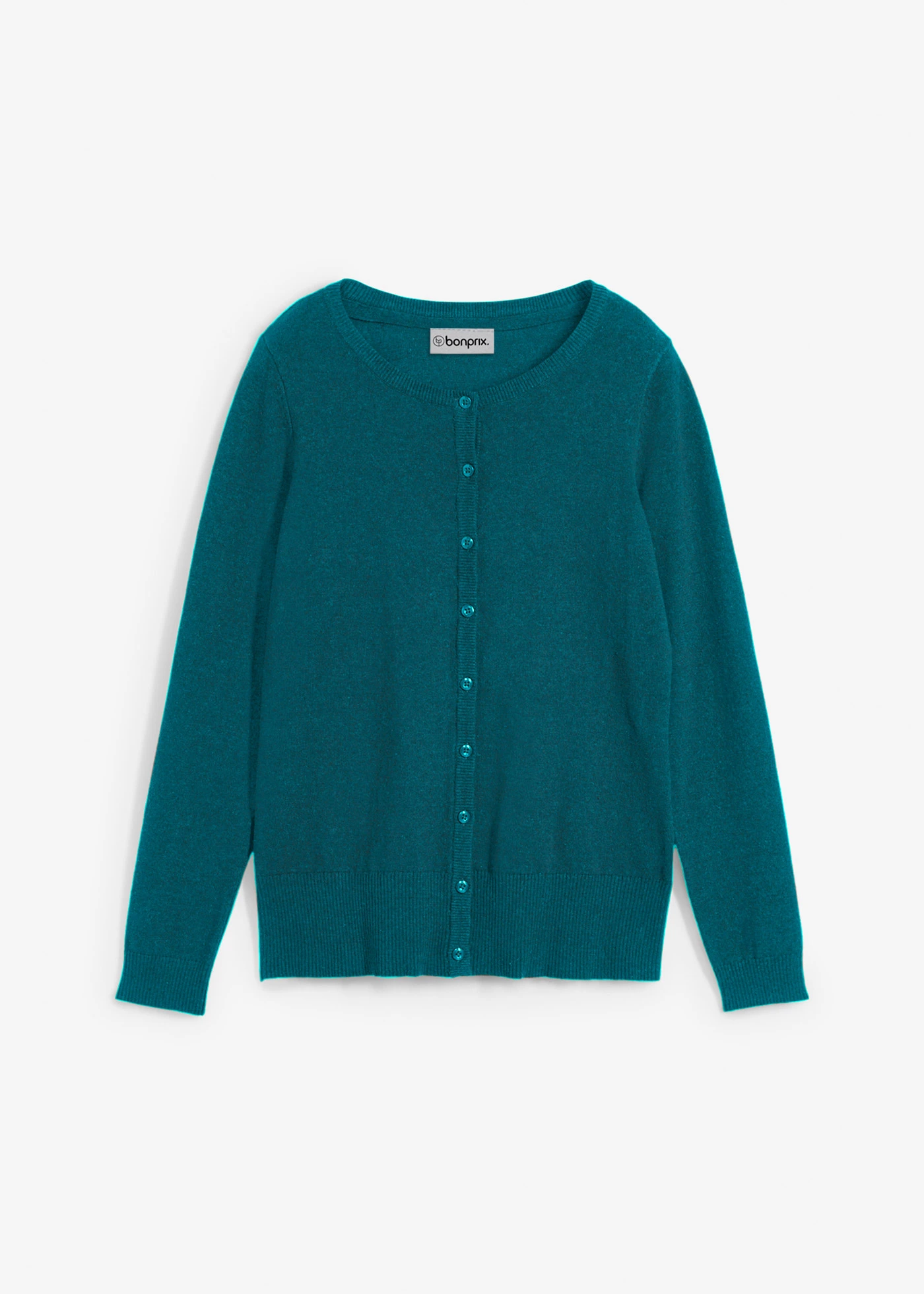 Vest met gerecycled materiaal • donkergroen • bonprix online shop