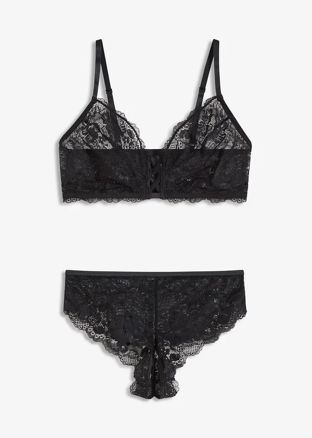 Bustier şi chilot brazil ouvert (2piese)