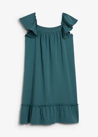 Jersey jurk in een elastische katoenmix