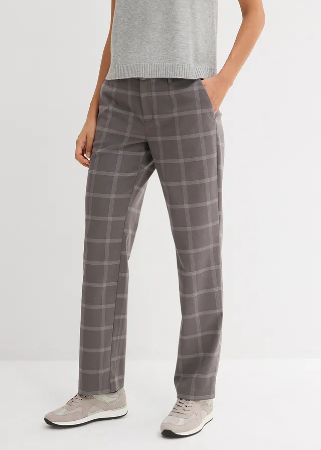 Pantalon chino à carreaux • gris fumé carreaux • product-page.page-title-suffix
