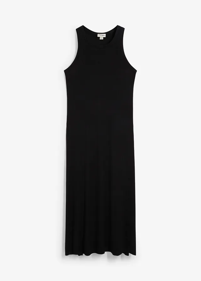Rochie cu bretele, din viscoză fluidă
