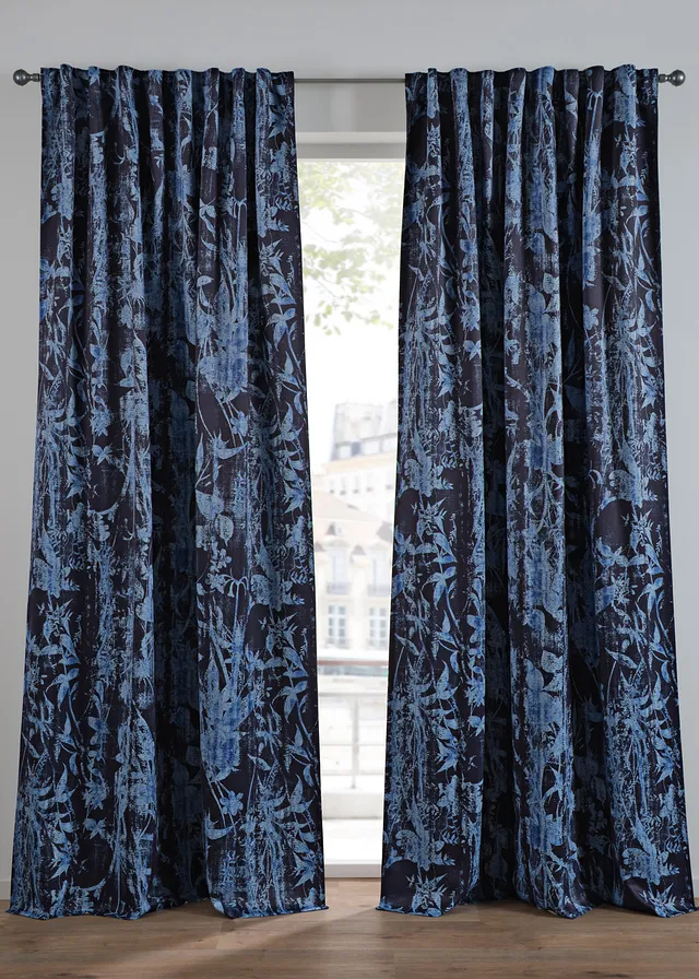Draperie opacă cu imprimeu (1 buc.)