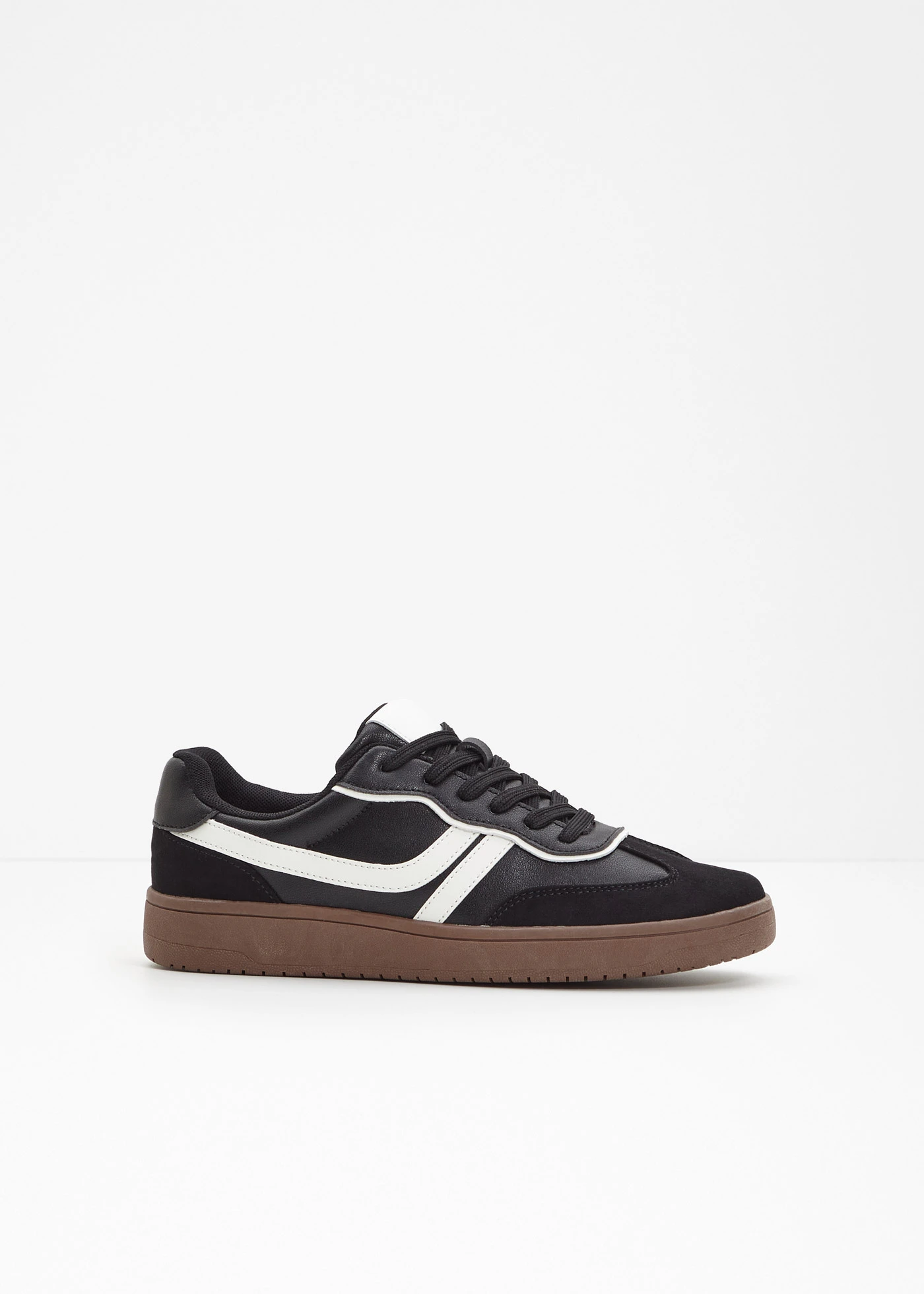 Tenisky v retro stylu • černá + bílá • bonprix obchod