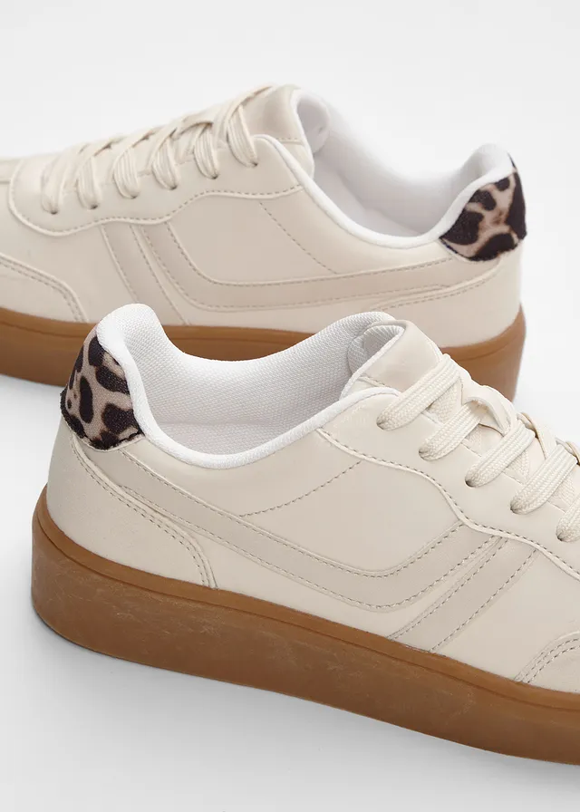 Sneakers à plateforme rétro • blanc cassé/beige • product-page.page-title-suffix