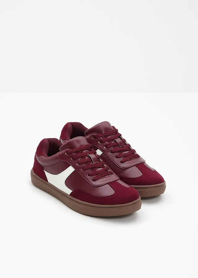 Sneakers • donkerbessen/wit • product-page.page-title-suffix
