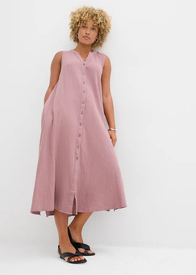 Jurk van mousseline