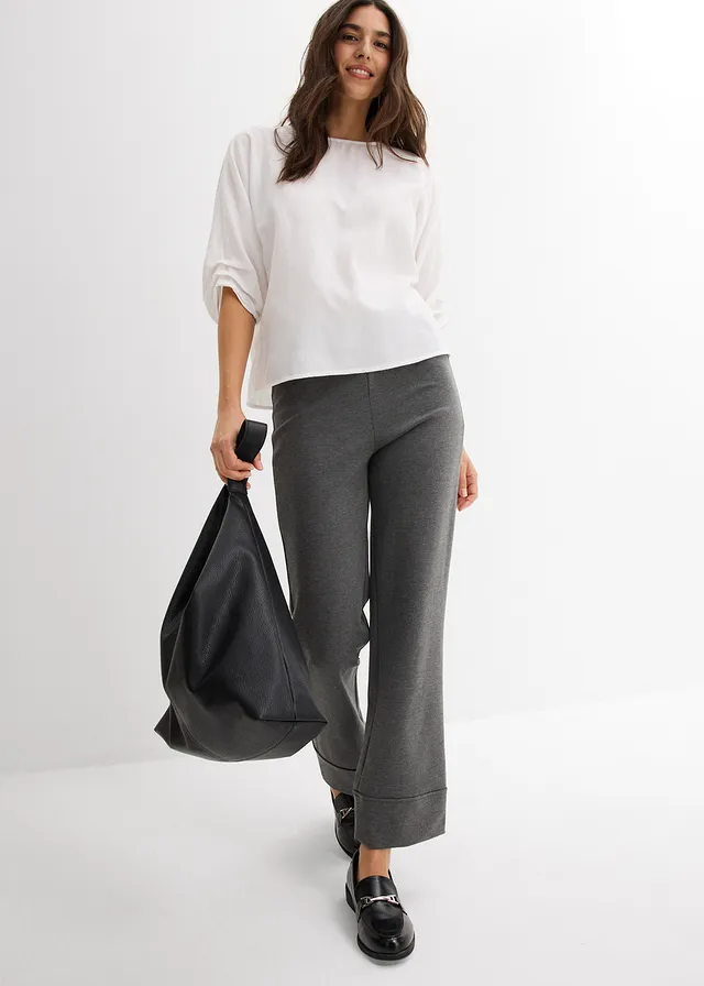 Loose fit blouse van puur katoen • wit • product-page.page-title-suffix