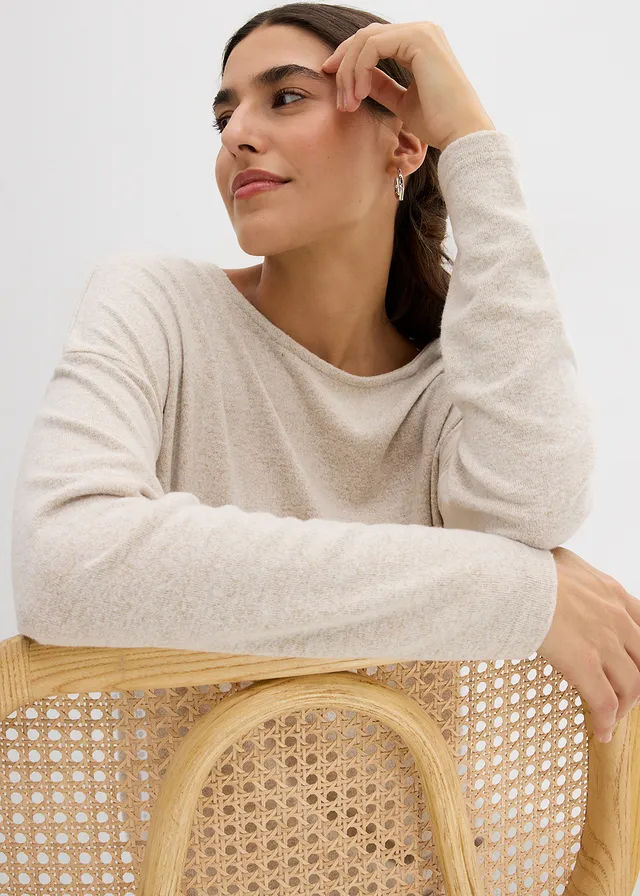 Pull • sable clair chiné • product-page.page-title-suffix