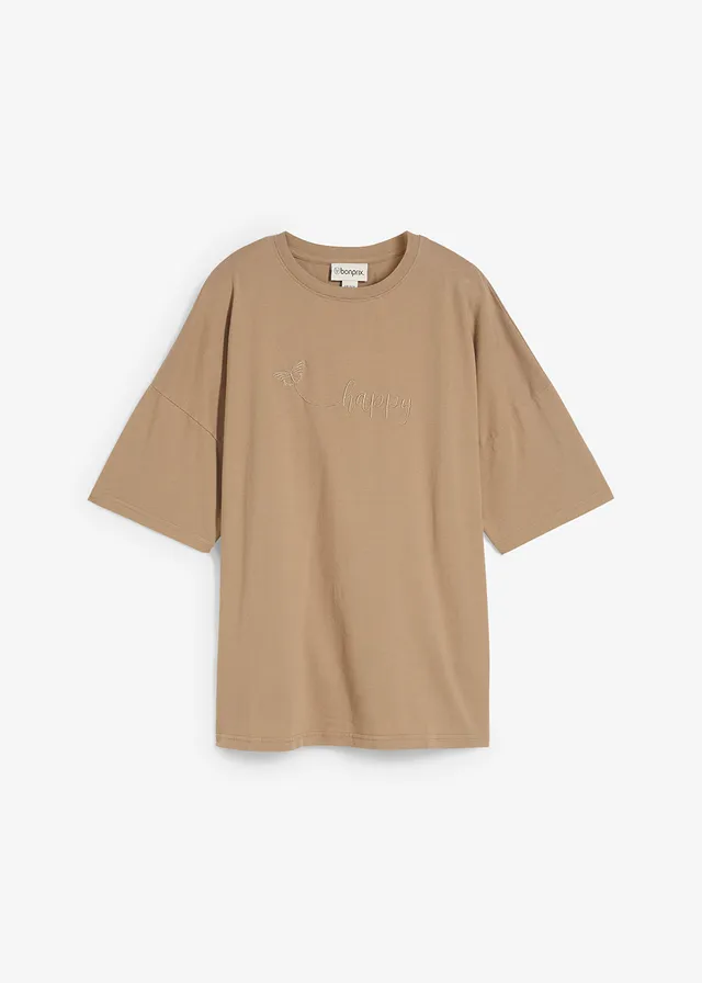 Bluză oversize din bumbac organic 100%
