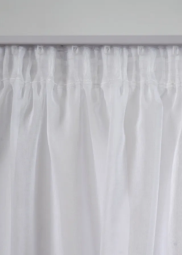 Voilage avec polyester recyclé (1 pce) • blanc floral • product-page.page-title-suffix