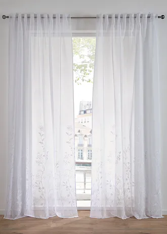 Voilage avec polyester recyclé (1 pce)