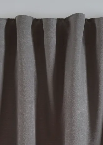 Rideau obscurcissant en jacquard (1 pce) • gris • Boutique bonprix